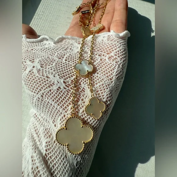 Elegant Clover Necklace โ Inspired by Timeless Luxury Design - Picture 7 of 14